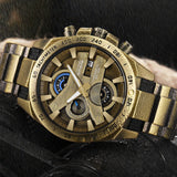 Copper Quartz Men  Watch